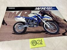 Yamaha WR250F Wrf 250 Booklet - Sale Catalogue Leaflet Advertising picture