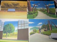 ANIME CEL BACKGROUND LOT Animation Cels Production Art Cartoons Movies Manga R picture
