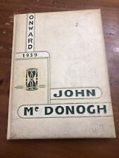1959 John Mcdonogh Yearbook New Orleans High School picture