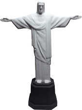 Statue Christ the Redeemer Resin Rio de Janeiro Original Brazil Rj 38,80cm picture