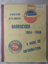 A New Kind of Plymouth Barracuda 1964-1969 Book of Information Paperback Vintage picture