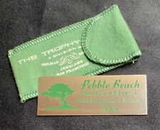 RARE 1964 14th Pebble Beach Concours Dash Plaque Lone Cypress picture