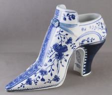Authentic Delft Williamsburg Restoration Ceramic Shoe Foreign Advisory 4.5
