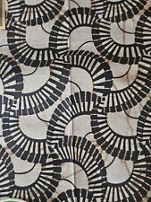  African Block Wax Print Material 100% Cotton Over 5 .75 Yards W/Tags picture