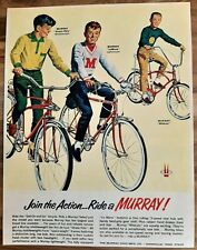 VINTAGE 1966 MURRAY WILDCAT / MIDDLEWEIGHT / LIGHTWEIGHT BICYCLE ADVERTISEMENT  picture