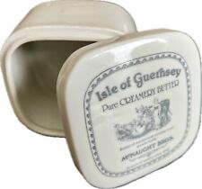 Isle of Guernsey Pure Creamery Butter McNaught Bros Container Farmhouse No Chips picture