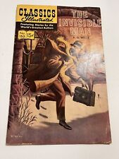Classics Illustrated #153 (1959) The Invisible Man H.G. Wells Comic Book picture