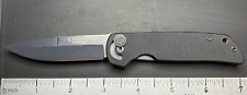 Camillus Titanium Knife Cuda Tactical Liner Lock Black G10 Handles AUS 8 Blade picture