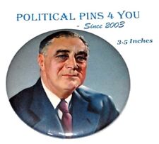 1936 Franklin D. Roosevelt FDR campaign pin pinback button political president picture