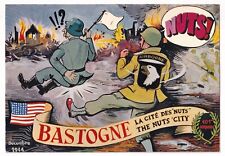 Post Card Bastogne The Nuts City 101st Airborne picture
