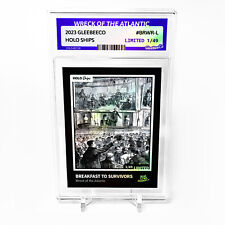 BREAKFAST TO SURVIVORS SS Atlantic Card 2023 GleeBeeCo Holographic #BRWR-L /49 picture