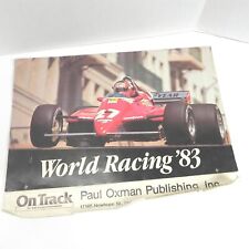 1983 WORLD RACING ON TRACK CALENDAR 22