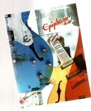2002 EPIPHONE Catalog/Brochure: Les Paul,Lennon,GOTH,Archtop,BASS,Vee,ACE,G-400 picture