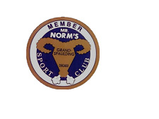 Vintage Sticker lot, Mr. Norm's Grand Spaulding, Chicago Sports Club, 