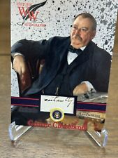 2021 Historic Autographs Written Word POTUS Handwriting Relic Grover Cleveland picture