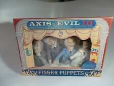 The Axis Of Evil III Finger Puppets Bush Cheney Rumsfeld Condoleezza Rice  picture
