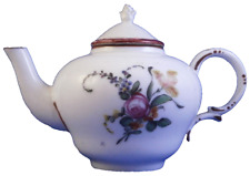 Antique 18thC Miniature Locre La Courtille Teapot Porcelain Porzellan Kanne picture