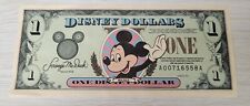 1995 Series Disney One Dollar Excellent Condition picture