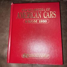 ENCYCLOPEDIA OF AMERICAN CARS FROM 1930-HARDCOVER 816 PGS. GREAT PICS picture
