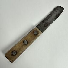 Vintage Foster Bros Butcher Knife 10.25” Blade 5” *SEE ALL PHOTOS* picture