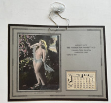 1931 Advertising Wall Calendar - The Coshocton Ohio Novelty Company picture