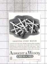 1948 Arthur Albright’s Bright Idea For Phosphorus Match Products picture
