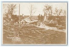 c1910's Tornado Disaster Jewell Co. Kansas KS RPPC Photo Posted Antique Postcard picture