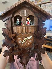 Vintage German Musical Chalet 1 day REGULA Cuckoo Clock Black Forest works picture