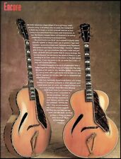 1940s Gretsch Synchromatics 300 400 Guitar history article pin-up photo picture