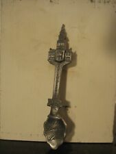Independence Hall Liberty Bell Philadelphia Souvenir Pewter Spoon by Superb picture