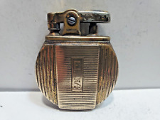 Working Vintage Ronson Dureum, Enamel & Brass Regent Art Deco Lighter   6448/26 picture