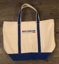 Rare Ben Carson For President 2016 Large tote bag land’s end picture