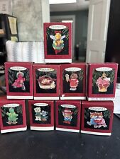Hallmark Keepsake Family Ornaments  Lot Of 9 Mom&dad,Son, Daughter, Grandmother picture