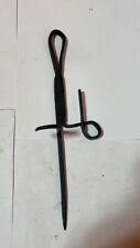 Antique Blacksmith Forged Iron Miner's Sticking Tommy Candle Holder from Arizona picture