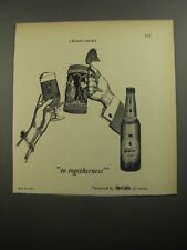1956 McCall's Magazine Advertisement - Guinness Beer - To togetherness picture