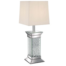Deco 79 Glass Room Table Lamp Mirrored Accent Lamp 13