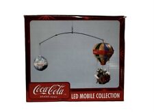 Coca-Cola Led Mobile Balloon with Polar Bear Reindeer Collection Working Boxed picture