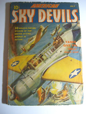 American Sky Devils Aviation Pulp Comic Vol 1 #1 July 1942 picture