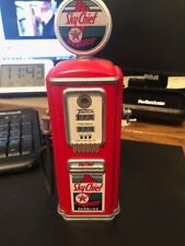 1950 Tokheim Texaco Gas Pump Replica Coin Bank by Gearbox Sky Chief. picture
