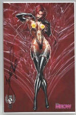 JAMIE TYNDALL BITE ME CARNAGE NAUGHTY TRADE VARIANT SIGNED W/COA NEW UNREAD B/B picture
