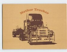 Postcard Mother Trucker with Art Print picture