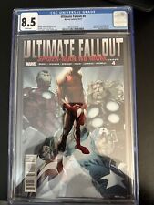 Ultimate Fallout #4 1st Print CGC 8.5 WP  Marvel 2011 1st Miles Morales picture