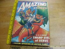 Amazing Stories September 1949 pulp magazine dragon riders Richard Loehle cover picture