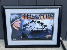 Dave Mirra Signed Framed BMX Haro Bike Poster picture