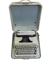 Vintage Olympia SM5 Portable Manual Typewriter with Case picture