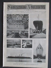 1901 WHITE STAR OCEAN LINER 'CELTIC' YALE DINOSAUR BOSTON FIRE ENGINE SCIENTIFIC picture