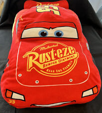 Disney Plush Large Lighting McQueen CARS 22 X 36 Inches Huge PILLOW HTF picture