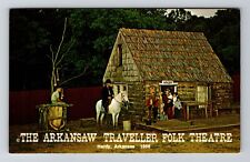 Hardy AR-Arkansas, Arkansaw Traveller Folk Theatre, Vintage Postcard picture