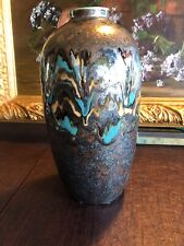 Elegant Superb Stunning Vase Boule Limoges Porcelain 12” Vase Camille Tharaud picture