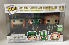 Funko Quidditch World Cup Harry Potter 3 Pk Ginny Fred George Weasley ECCC 2019 picture